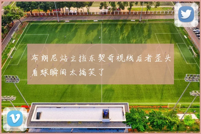 布朗尼站立挡东契奇视线后者歪头看球瞬间太搞笑了